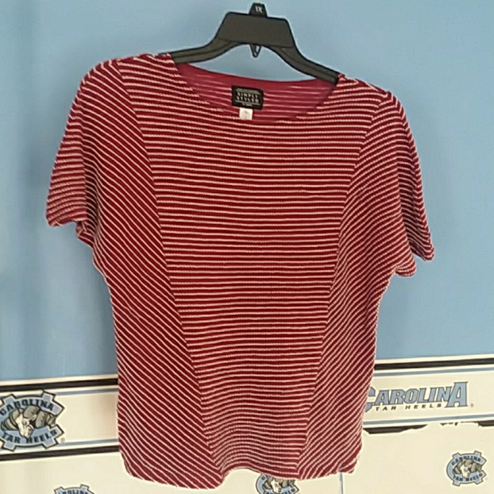 Missy panel texture tee